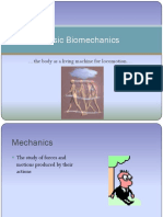 Basic Biomechanics: The Body As A Living Machine For Locomotion