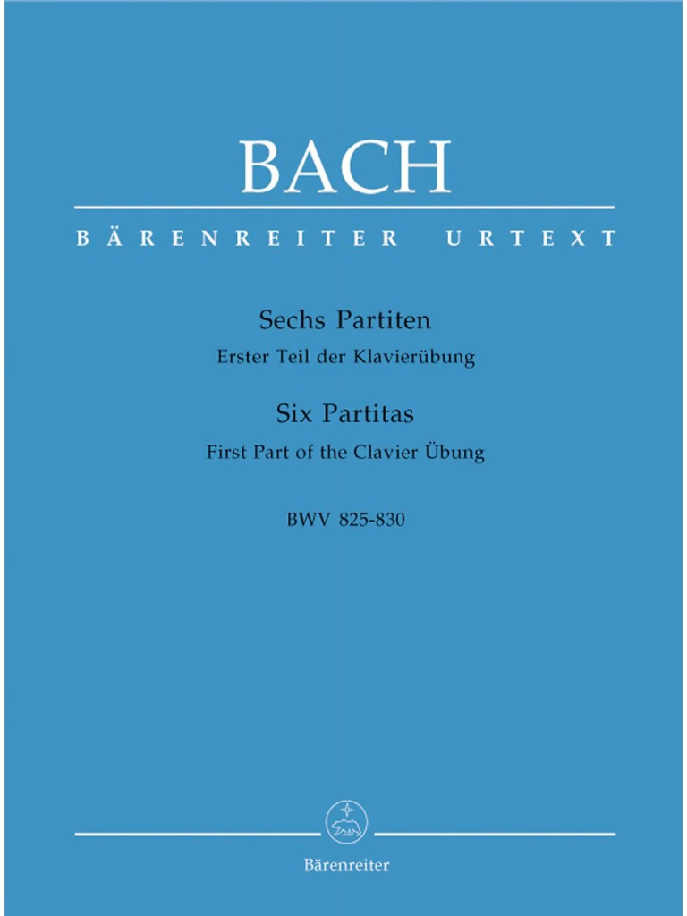 J. S. Bach - Partitas (Urtext) PDF | PDF