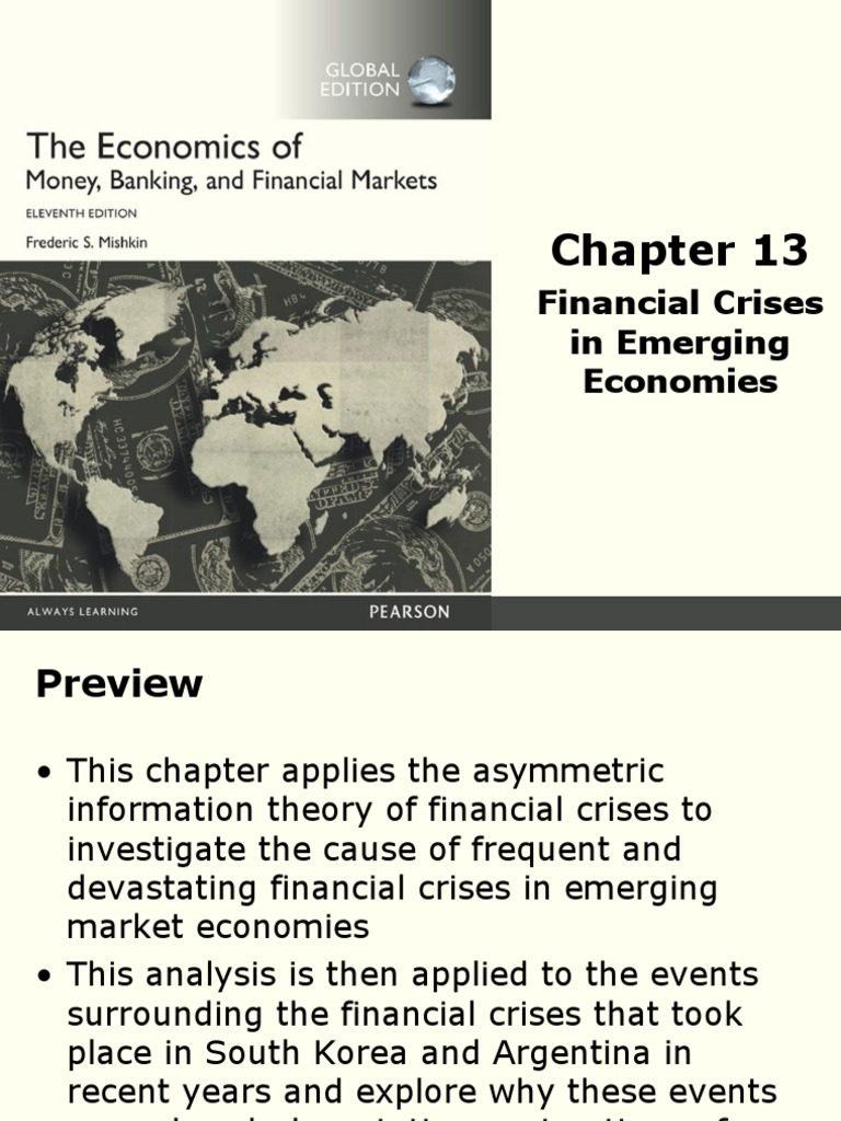 Financial Crises in Emerging Economies | PDF | Financial Crisis Of 2007 ...