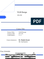 VLSI Design: Embedded Systems Design: A Unified Hardware/Software Introduction