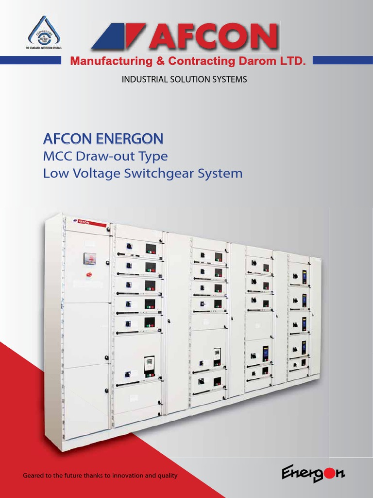 Afcon Energon Mcc 10 Pdf Crane Machine Electrical Connector