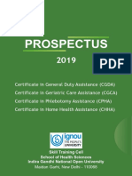 Prospectus For Skill Training Cell 03-01-2019 PDF