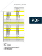 Jadwal Jaga Rsi