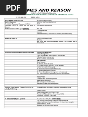 Wedding Package Sample.docx