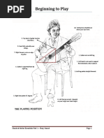 Beginning To Play: Classical Guitar Essentials Part 1 - Hany Gamal