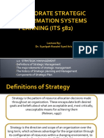 Topic 1 - Strategic Management