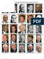 Portraits of Bilderberg Meetings Participants