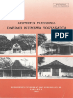 Arsitektur Tradisional Di Yogya PDF