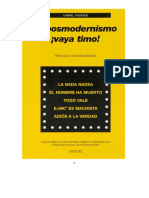 Andrade, Gabriel - El Postmodernismo ¡Vaya Timo! (Prólogo, Mario Bunge) .PDF Versión 1 PDF