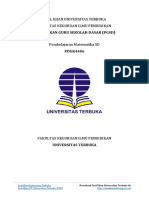 Soal Ujian UT PGSD PDGK4406 Pembelajaran Matematika SD.pdf