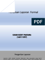 Penulisan Laporan Formal