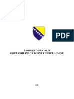 Strojevo - Vjezbovno Pravilo BSH PDF