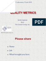 Quality Metrics