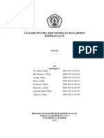 Analisis Swo Pra Kepaniteraan Manajemen Keperawatan