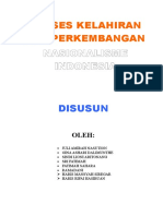 Proses Kelahiran Dan Perkembangan Nasion