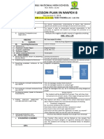 Daily Lesson Plan in Mapeh 8 4th QRTR