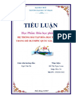 Tiểu luận Phân tích