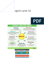 English Cards 10