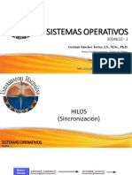 Sistemas Operativos - 12 Sincronizacion