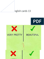 English Cards 13