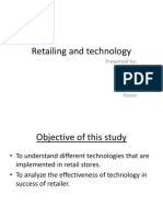 Retailing and Technology: Presented By: Bharath Babu Akhil Meghana Pavan