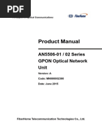 AN5506!01!02 Series GPON Remote Terminal Product Manual