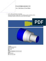 Tugas Pemrograman CNC