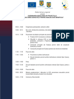 Agenda AtelierLucru 19 Mar Bucuresti