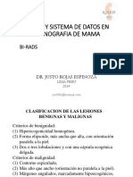 Ultrasonido de Mama Según BI-RADS (Breast Imaging Reporting Data System)