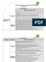 Matriz Competencias Capacidades e Indicadores Del Las Area de Matemática RM N° 199-2015-Minedu