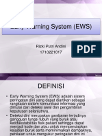Early Warning System (EWS) : Rizki Putri Andini 1710221017