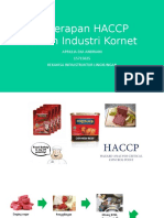 penerapan Haccp Dalam Industri Kornet