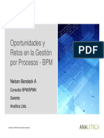 OPORTUNIDADES Y RETOS EN LA GESTION POR PROCESOS- BPM