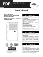 Carrier Induced Combustion Gas Furnace