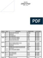 Orarul Lectiilor, Examenelor Istorice 15.04.2019 FiNAL