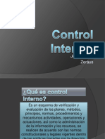 Control Interno en Organizaciones Públicas