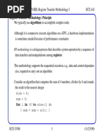 Register Transfer Methodology: Principle