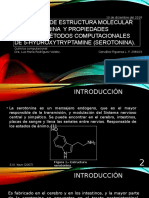 Validación de Estructura Molecular de Serotonina y Propiedades