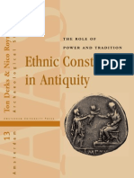 Ethnic Constructs in Antiquity