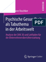 Nicole Susann Roschker (Auth.) - Psychische Gesundheit Als Tabuthema in Der Arbeitswelt - Analyse Der DAX 30 Und Leitfaden Für Die Unternehmensberichterstattung (2013, Gabler Verlag) PDF