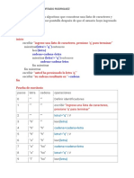 Algoritmo y Prueba de Escritorio Q