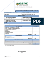 Evaluación Perfil Proyecto