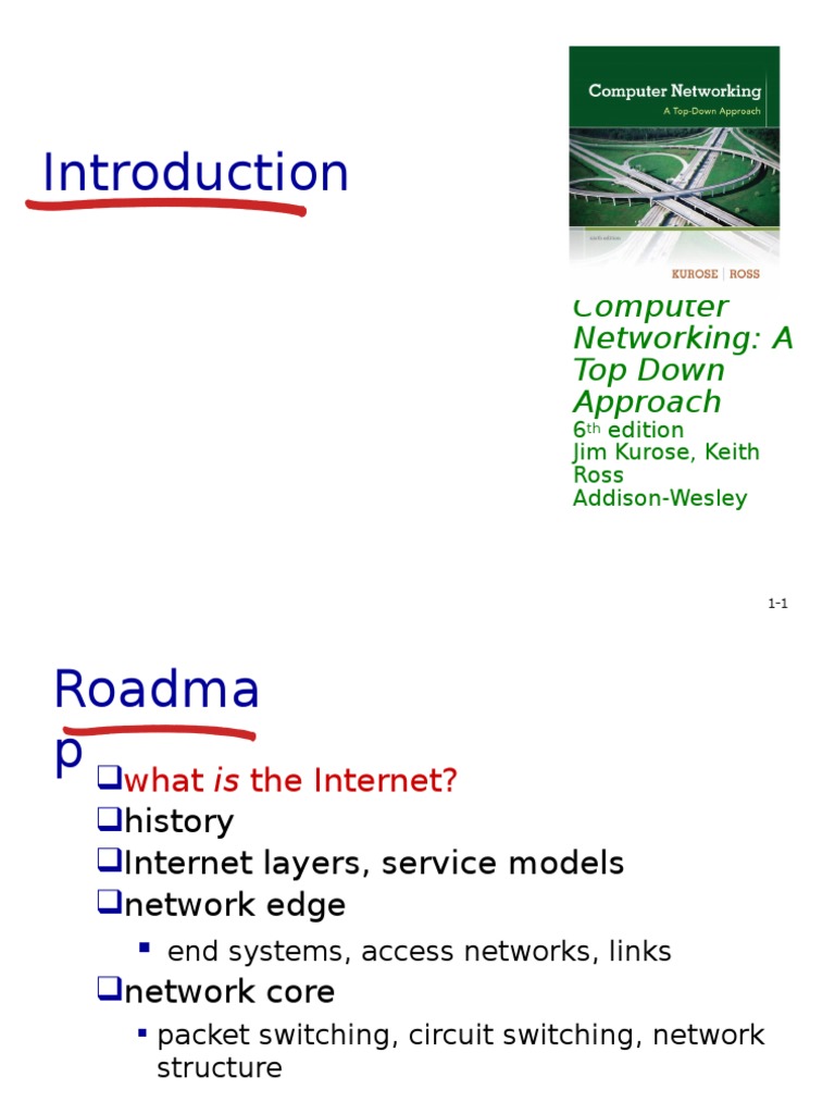 Computer Networking A Top Down Approach 6 Edition Jim Kurose,
