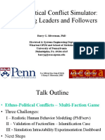 Us Ethno Political Conflict Simulator Silverman 2006 PDF