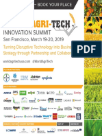 Delegate Brochure World Agri Tech San Francisco 2019