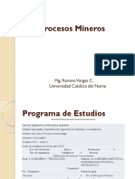 Programa Procesos Mineros