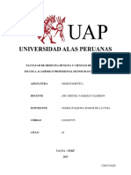 Trabajo Academico Uap 2017 - Bioestadistica