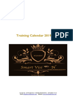 Public Trainng Calendar 2020 KWT SMART VISION