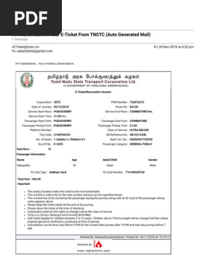 Ticket