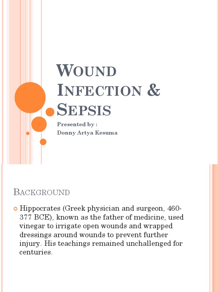 Wound Infection and Sepsis Overview | PDF | Wound Healing | Growth Factor